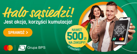 Promocja Grupy BPS i Mastercard